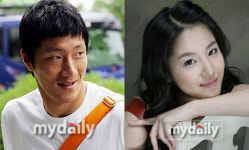 축구선수 김진규, 탤런트 손성윤과 1년째 열애중