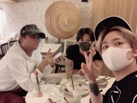 이홍기, 日배우 아라타 마켄유와 다정샷…한일 훈남들의 만남