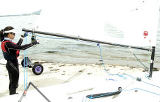 ‘바람의 딸’ 바다와 바람나다