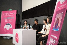 <밤의 문이 열린다> 유은정 감독, 배우 한해인·이승찬 - 유령이 전하는 위로가 담긴 영화