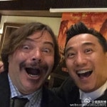 "우리는 팬더 형제" 잭 블랙, 中 배우와 익살 셀카
