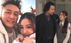 배우 장건성, 16살 어린 여친과 영화에서