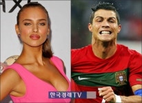 ‘옷 못 입는’ 호날두의 꿈은 할리우드 배우? 명색 이리나 샤크 남친