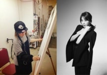 강예원 "연기는 하모니, 그림은 독창적 작업"