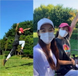 "땀흠뻑" 소유진,
