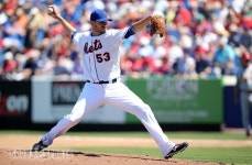 뉴욕 메츠의 선발 투수 제레미 헤프너