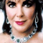 리즈 테일러 보석들 크리스티에 나온다