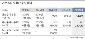 "건물 팔아 21억 번 가수 A씨, 정부 돈으로 또 투자"