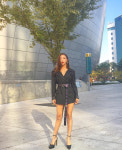 ‘에프엑스’ 루나, 기럭지 뽐내며 하의실종 패션‥“길어보이니 좋구만”
