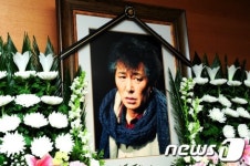 연극배우 강태기, 영면