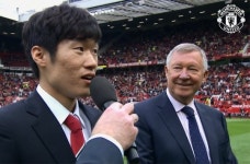 "큰 영향 끼친 두 사람" 박지성이 추억한 히딩크, 퍼거슨 감독