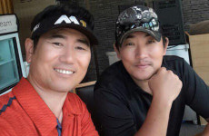 가수 이승철, 프로골퍼 양용은 선수 캐디로 나서