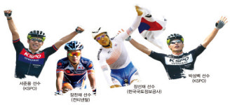 한국 간판 도로사이클 선수들, 경륜선수에 도전장?