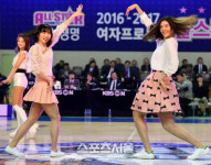 최고의 별 강아정, 샛별 박지수 김지영도 반짝!