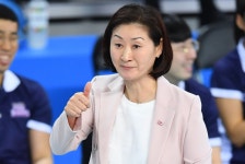 승장 박미희 감독 "루시아는 더 좋아질 것으로 믿고 있다"