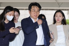 김건희 특검 사무실 출근하는 한문혁 부장검사