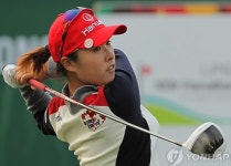 강혜지, LPGA 1라운드 단독 선두