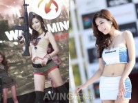 영화배우 출신 레이싱 모델 송채은