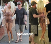 유부女배우 민망초미니 노출사고, 너무짧아 속옷까지..