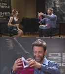 휴잭맨 지나 볼키스 포착 ‘인터뷰중 돌발행동’ 왜?