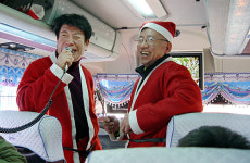 산타로 변신한 탤런트