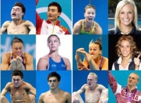 다이빙 선수의 두 얼굴, 울고 몰리고 튀기고… "표정은 웃기지만 아름다워"