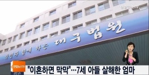 수면제 먹이고 7세 아들 목졸라 죽인 어머니 구속“이혼하면 양육 부담”