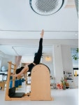정려원, 집에서 필라테스 고난이도 동작 거뜬히 소화 "슬기로운 필린이 생활"