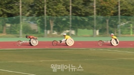 패럴림픽 스타 홍석만과 꿈나무가 만난