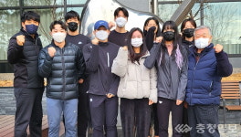 김창수 전 진천육상연맹회장, 육상실업팀 격려