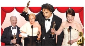 제87회 아카데미 시상식… ‘버드맨’ 날다