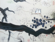 권정찬 교수, 헝가리 대통령 한국화 선물