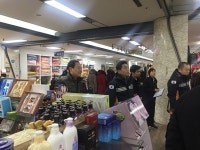 권용한 동두천소방서장, 전통시장 현장지도
