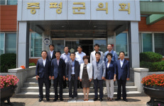 증평군의회, 전직의원 간담회 열어