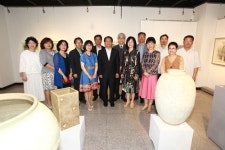 중등미술과 교원 작품 전시 ‘6인 동행전’ 열려