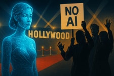 AI 여배우 등판에 난리난 美 할리우드… "AI로 인간 대체 반대"