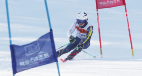 2023 전북도지사배 스키·스노보드 대회 악조건 속에서도 화려한 솜씨 뽐내