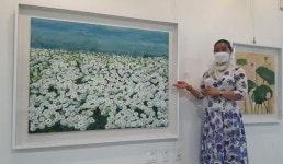 한국화가 김영의씨 정년퇴임 기념 전시회