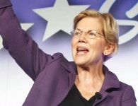 트럼프 상대는 이제 워런?