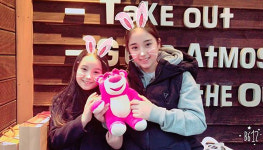 아역배우 가족 일라이다, 언니 알레이나와 자매애 과시 "알렝 사진 기다렸어"