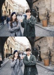 윤아, 중국 영화배우이자 가수 이역봉과 함께 프라하에서 한컷…