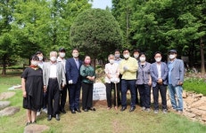 시흥시의회, 후원자 이옥순 어르신 기념식수 행사 참석