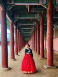 "한복 뛰어나" 영국 국민배우 제인 세이모어가 한국에서 열린 아들과 한국인 며느리의 결혼식에 한복을 입었다
