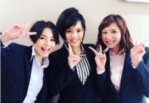 아오이 소라, RIO-아사미 유마와 함께 우정 인증 "역전의 용사들이 뭉쳤다"