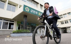 8년째 변함없이 자전거 타고 진천 한바퀴