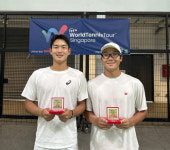 당진시청 테니스단 오찬영 선수, 국제대회 복식