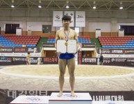 대구대 한동규 선수, 제33회 전국시·도대항장사씨름대회 개인전 우승