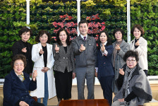 김영길 울산 중구청장, 사립유치원연합회 환담