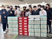 MK그룹 장민기 회장, 역도부 꿈나무에 후원 물품 전달