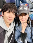 지성♥이보영→현빈♥손예진, 스타들로 꽉 찬 야구장
